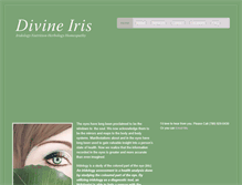 Tablet Screenshot of divineiris.ca